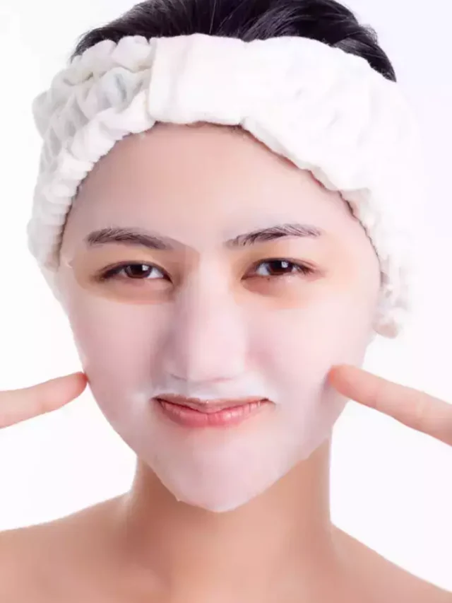 Make Korean face mask with just these 2 things