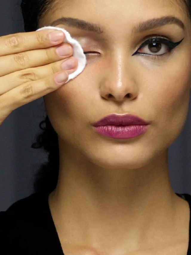The right way to remove makeup before sleeping